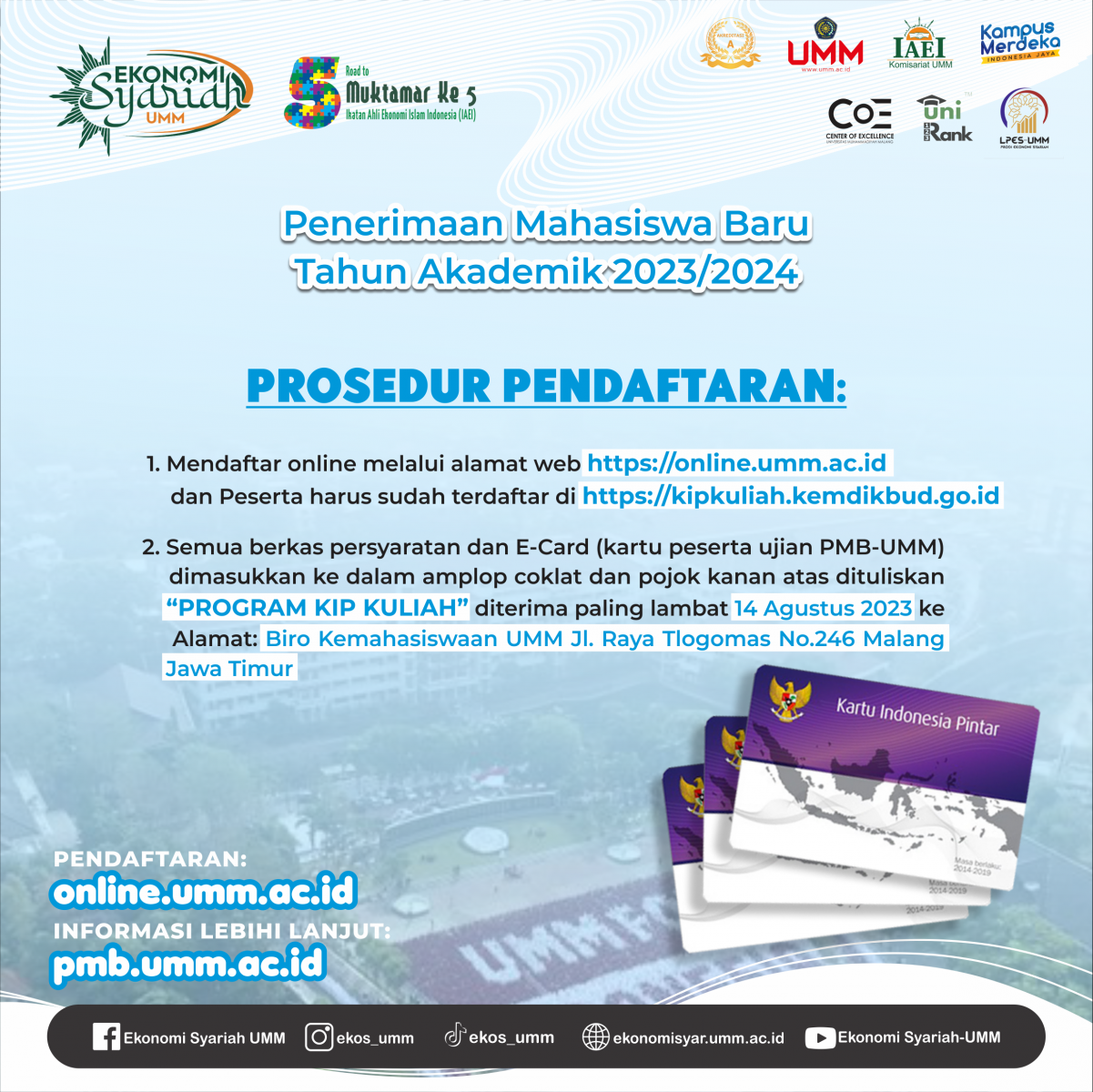 Beasiswa Kartu Indonesia Pintar (KIP-Kuliah) Untuk Penerimaan Mahasiswa ...